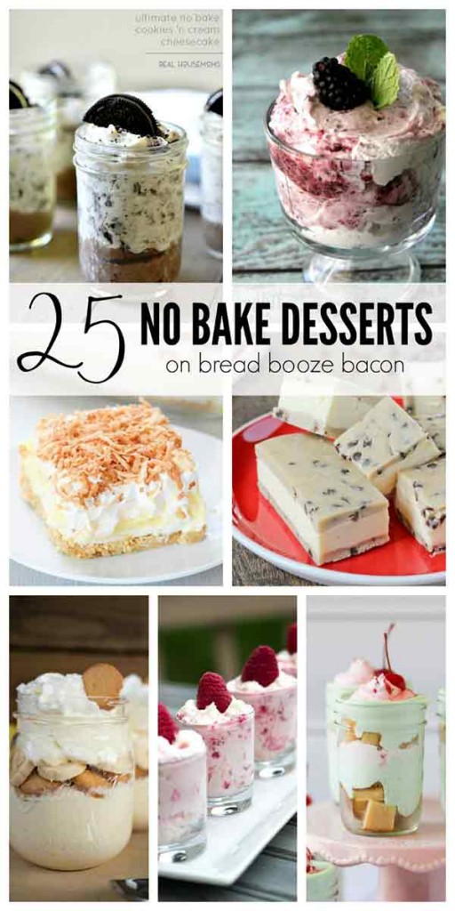 25 Easy And Delicious No Bake Desserts Iseeidoimake 