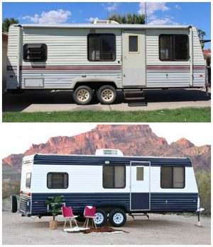 Camper Makeover: How To Repaint A Camper Or RV – iSeeiDoiMake